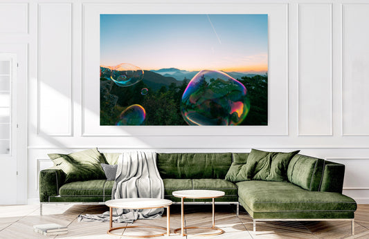 Soapbubble Studies // Hohe Wand VI - XL-Museum Sized Print