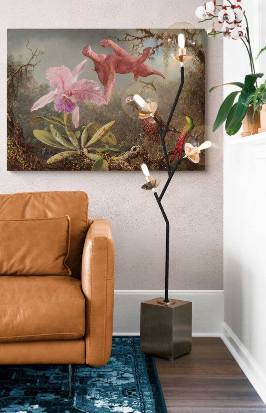 Dream On // One Orchid Three Hummingbirds One Pink Elephant