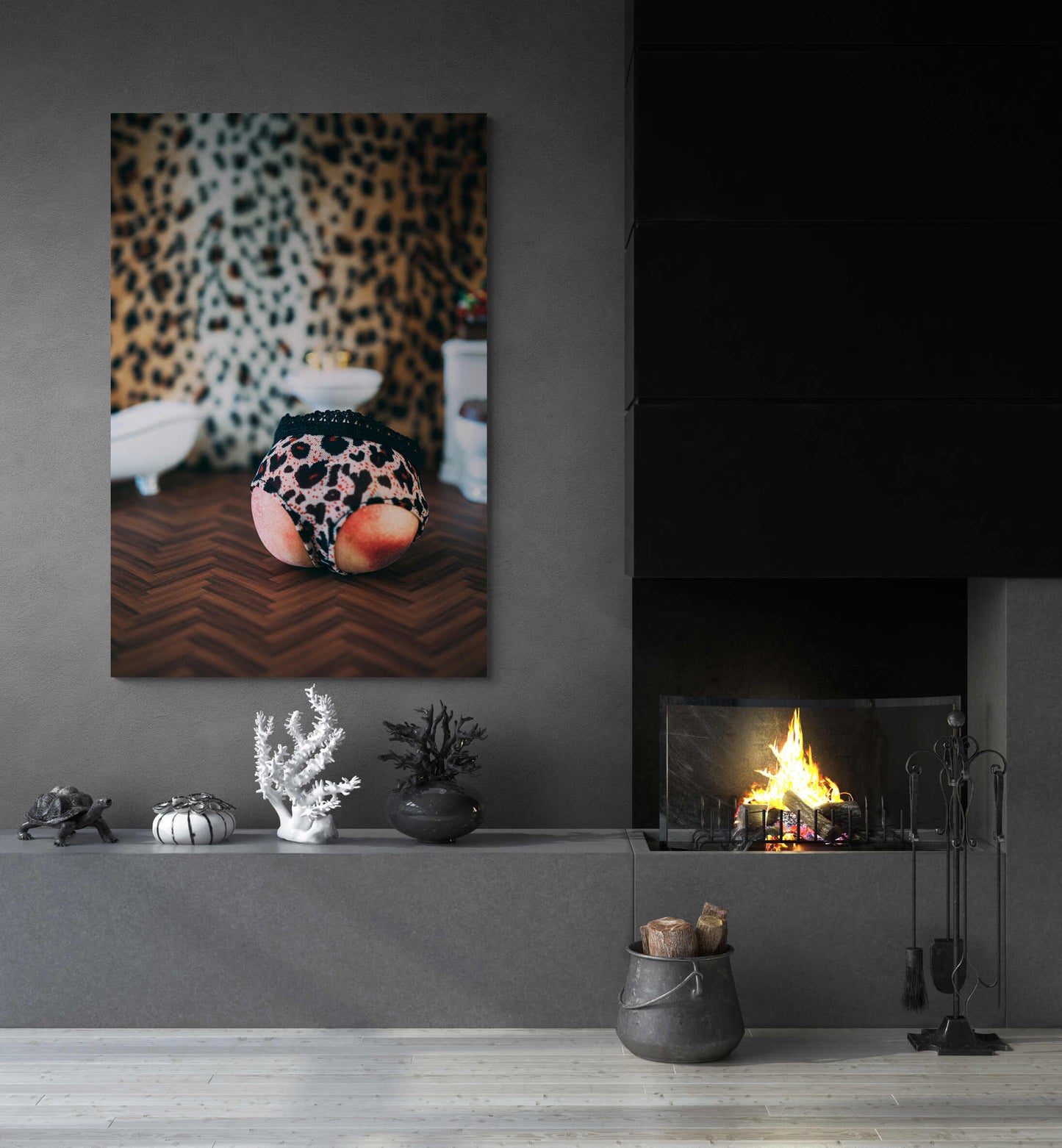 Peachbum // Bathroom XL-Museum Sized Print