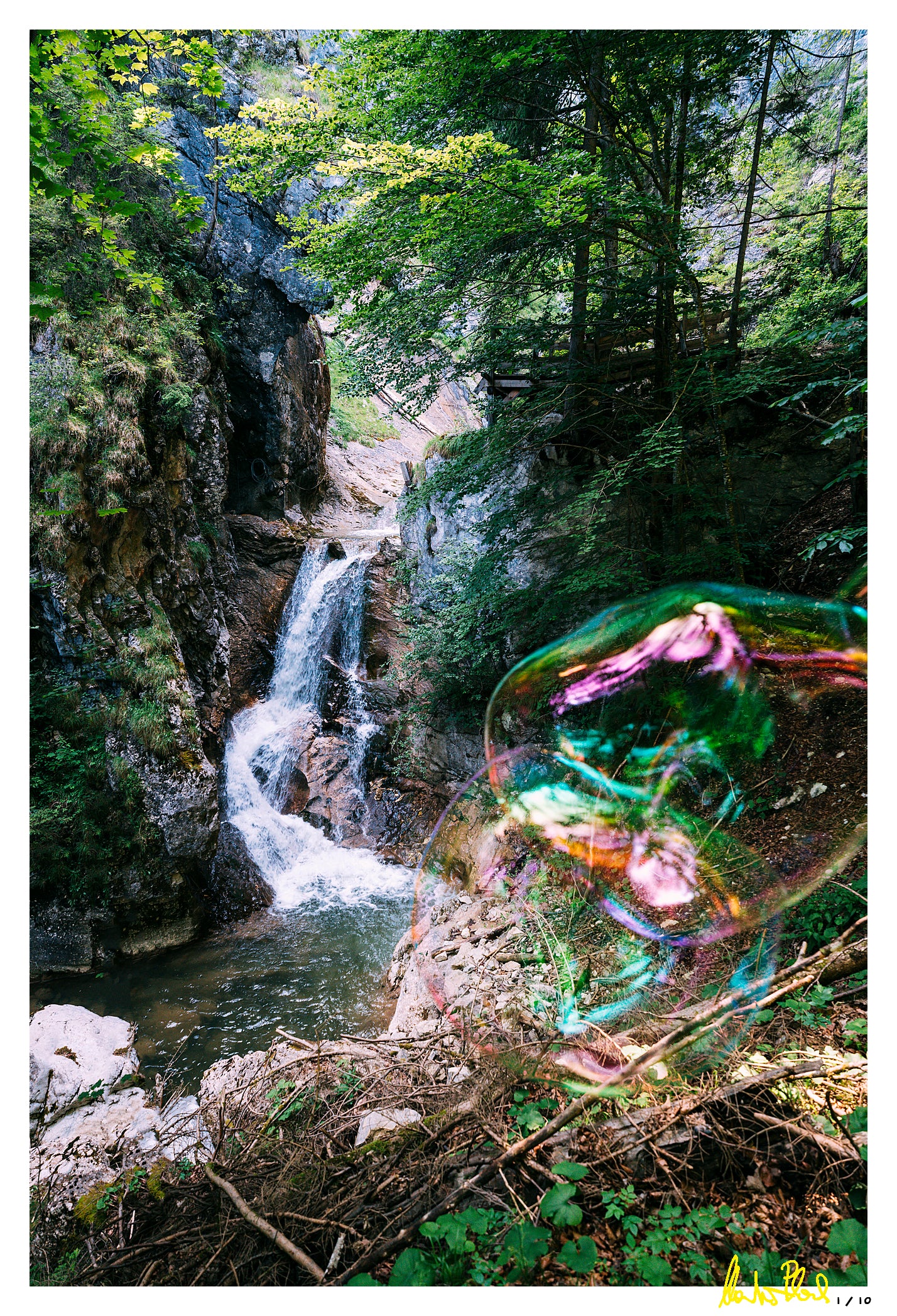 Soapbubble Studies//Woerschach Klamm