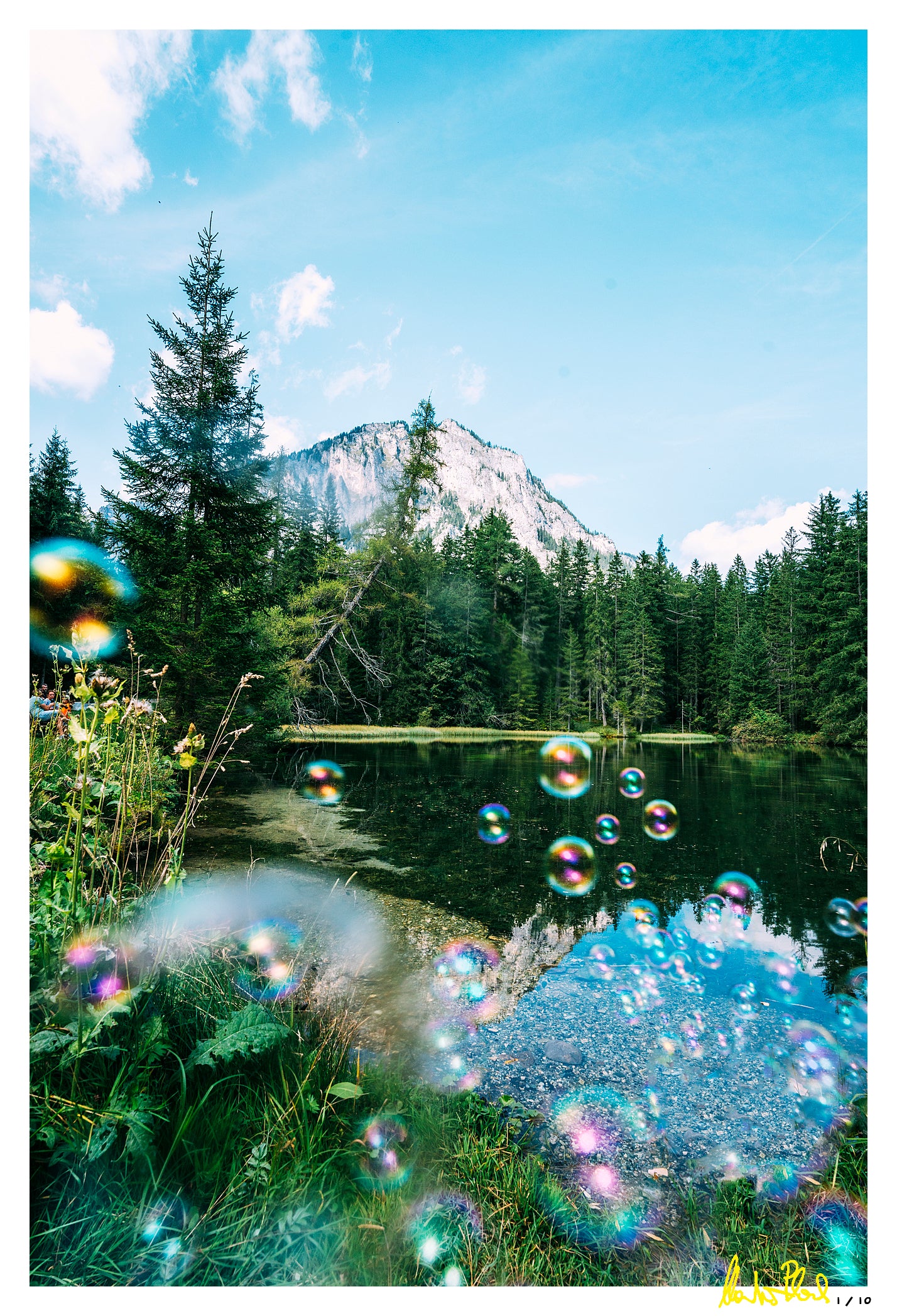 Soapbubble Studies//Gruener See