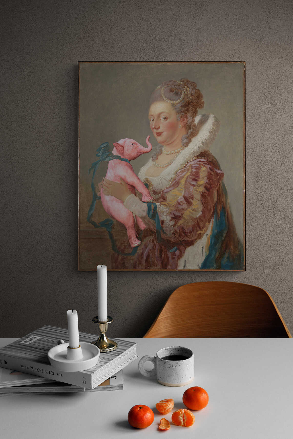 Dream on // Woman with Strange Pet