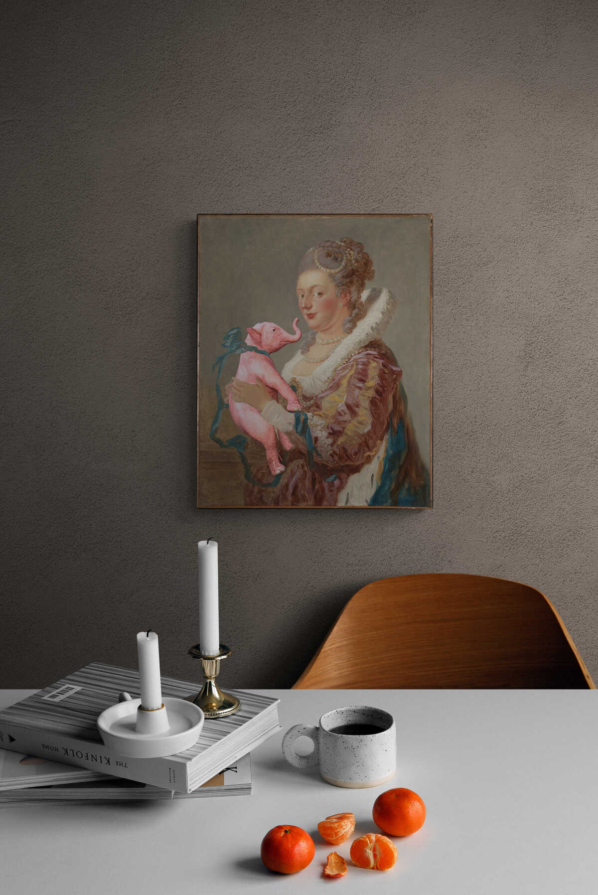 Dream on // Woman with Strange Pet