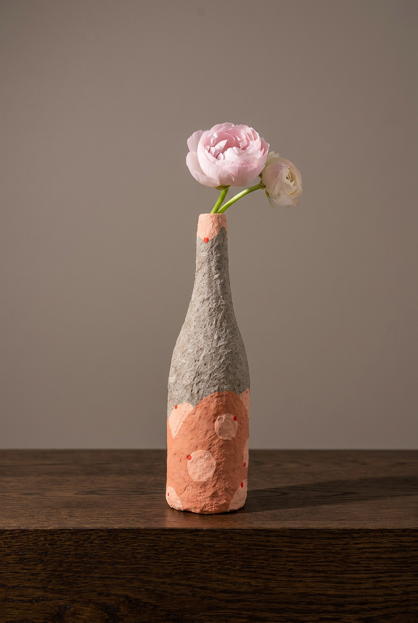 Paradise Papermaché Vase 2026
