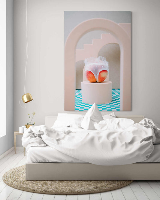 Peachbum // White III XL-Museum Sized Print