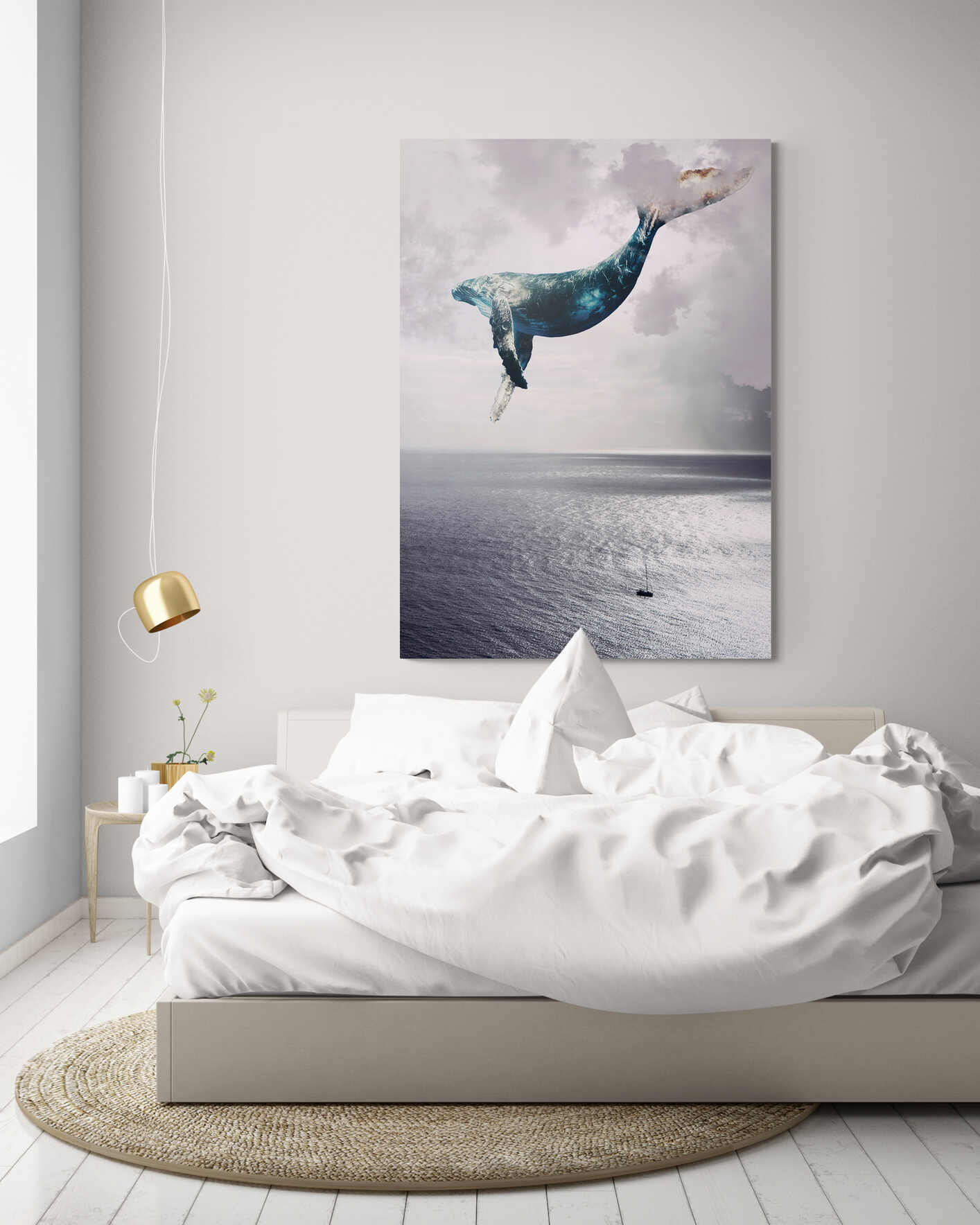 Flying Whale XL-Museum Sized Print