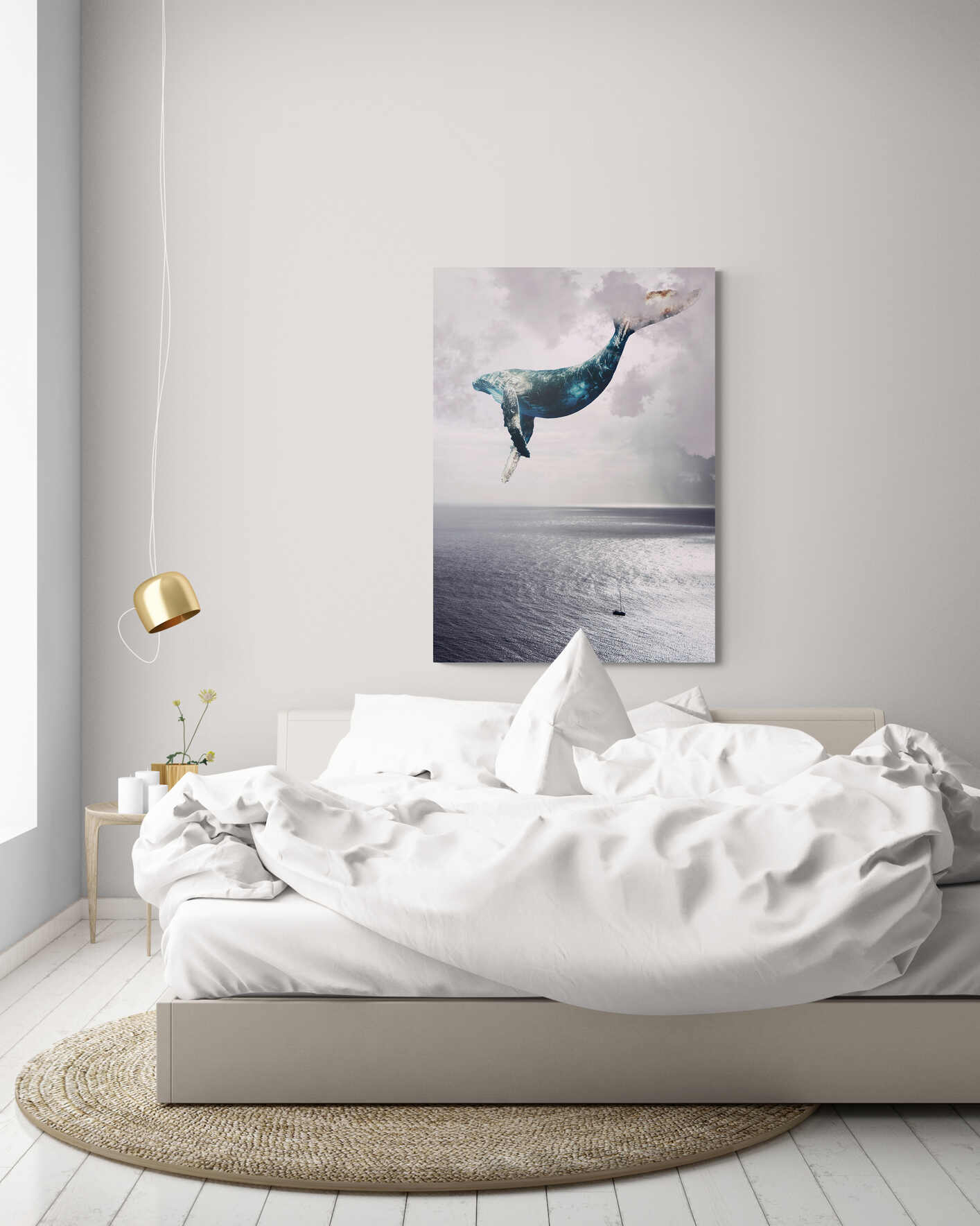 Flying Whale XL-Museum Sized Print