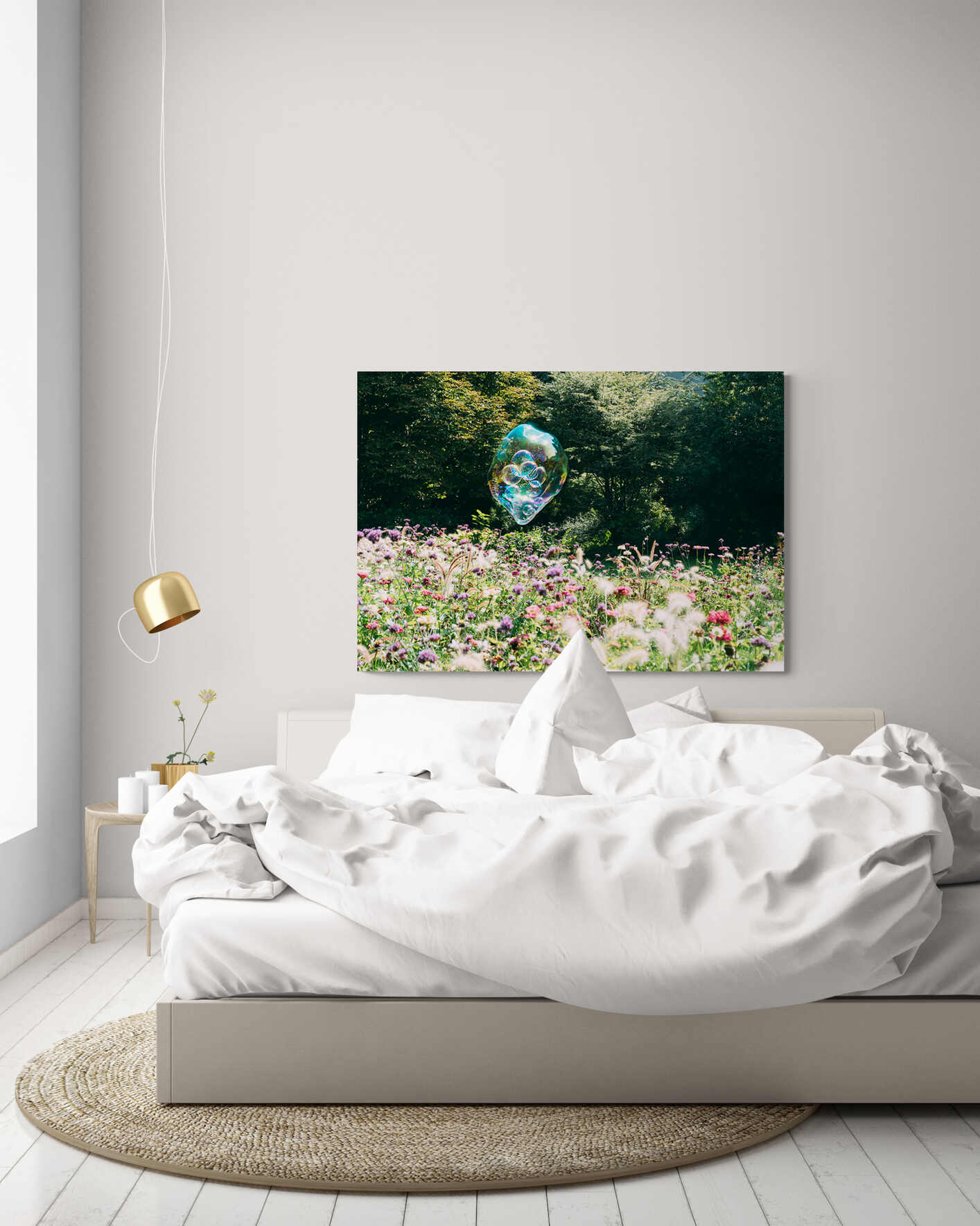 Soapbubble Studies // Monets Meadow II-Museum Sized Print