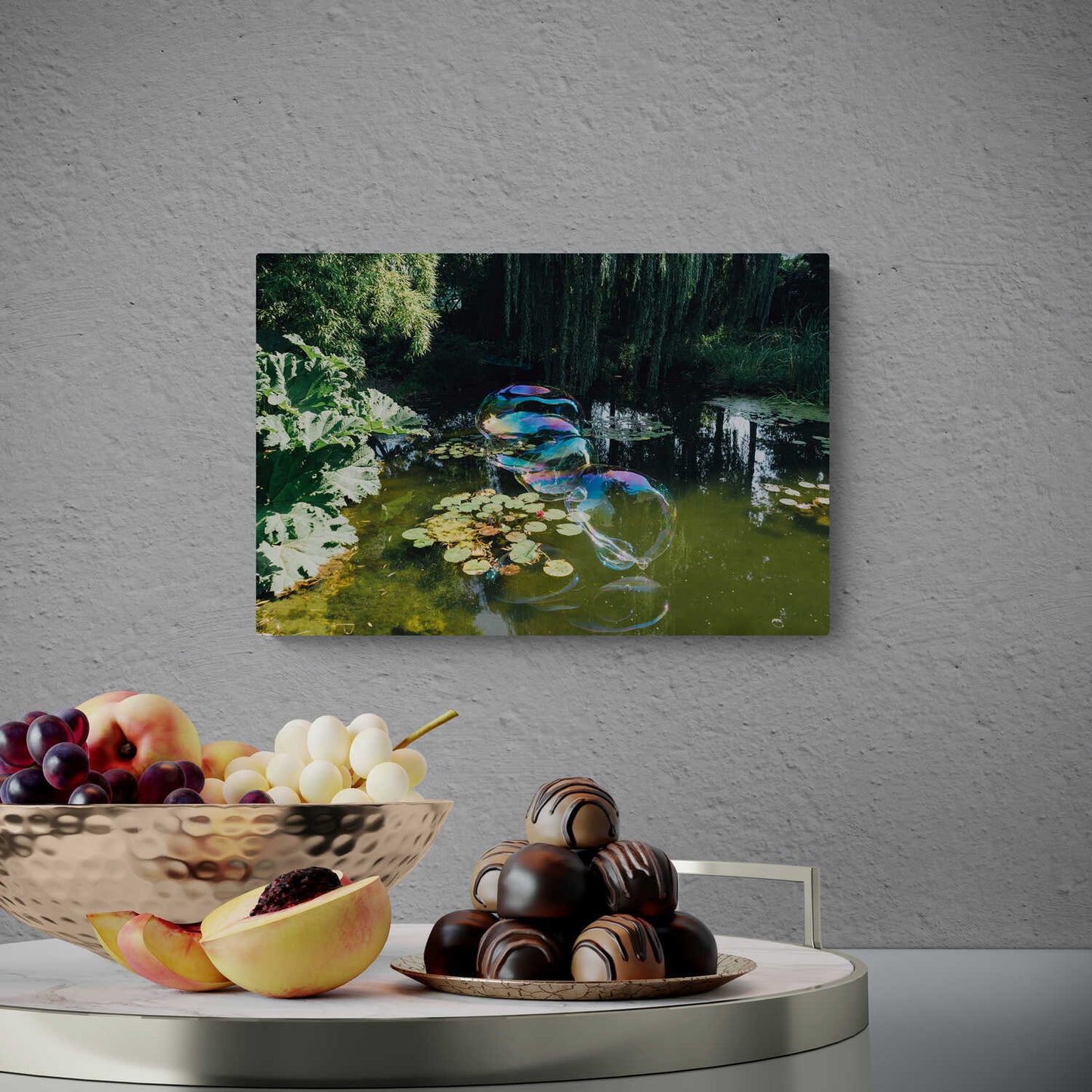 Soapbubble Studies // Monets Garden II , Vienna