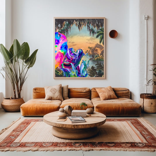 Vetus et Novum III  XL-Museum Sized Print