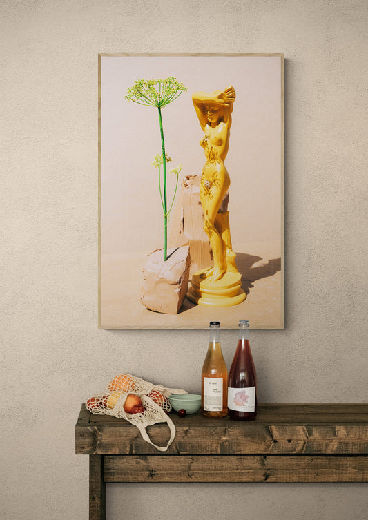 Ochre Venus with Fur