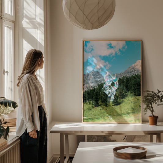 Soapbubble Studies // Vajolet XL-Museum Sized Print