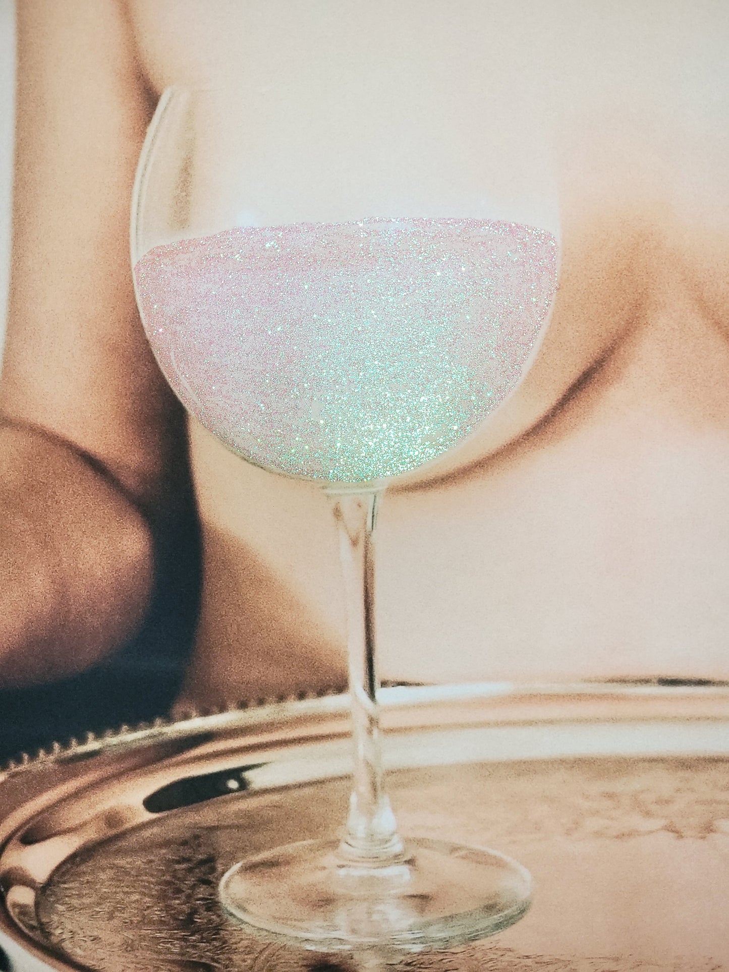 Milk – Glitter Edition | Hand-Embellished Limited Edition Giclée Print