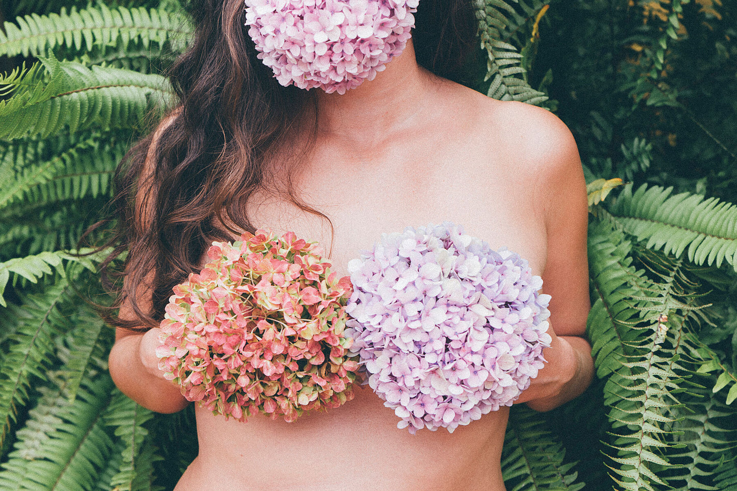 Selfie with Flowers