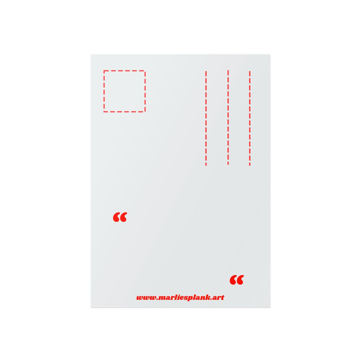 Peachbum // White Postcard