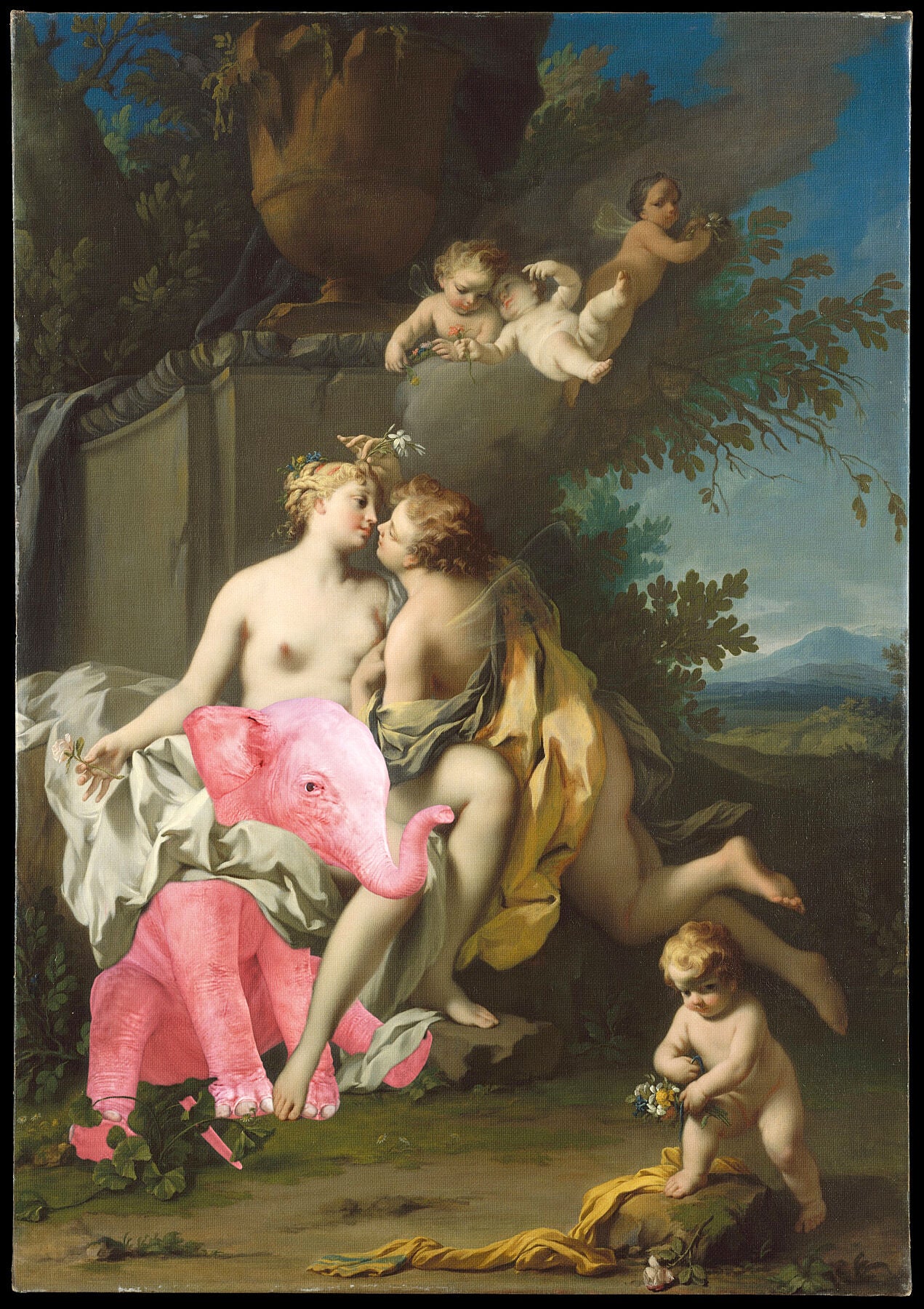 Dream On- Flora and Zephyr // Jacopo Amigoni