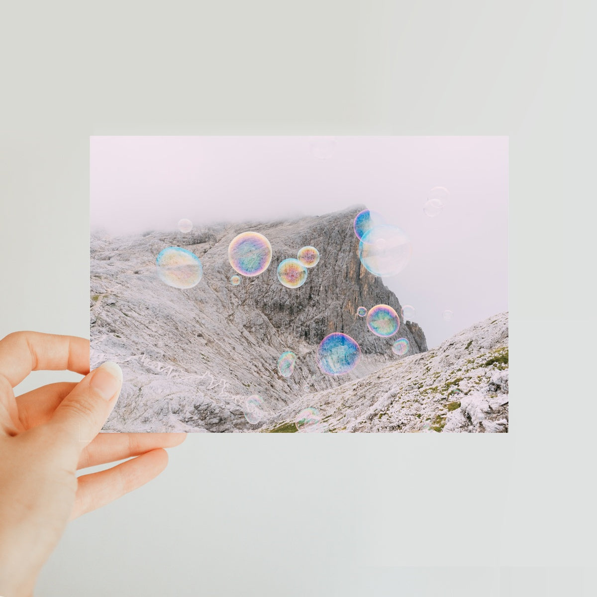 Soapbubble Studies // Pale di San Martino- Postcard