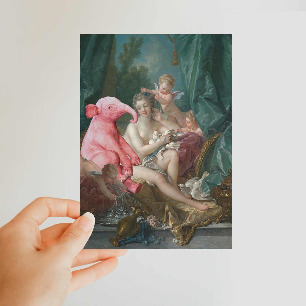 Dream On // The Toilette of Venus -Postcard