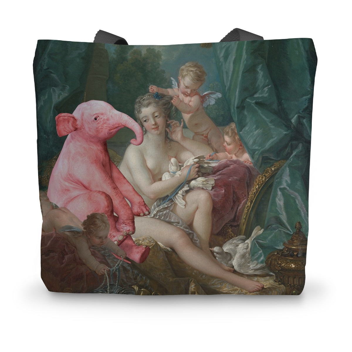 Dream On // The Toilette of Venus -Canvas Tote Bag