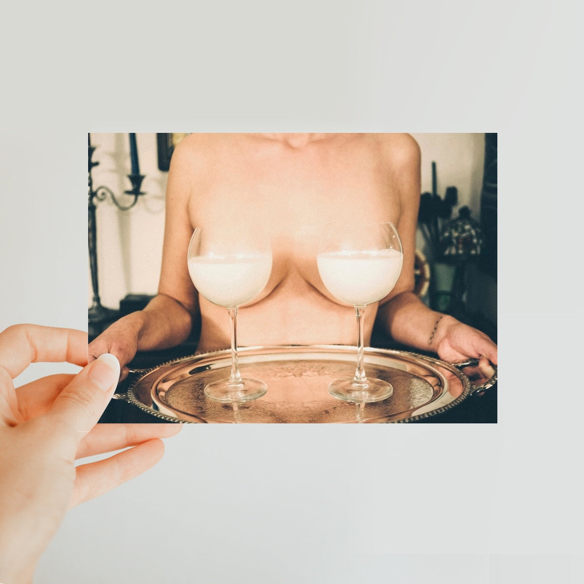 Milk Postcard