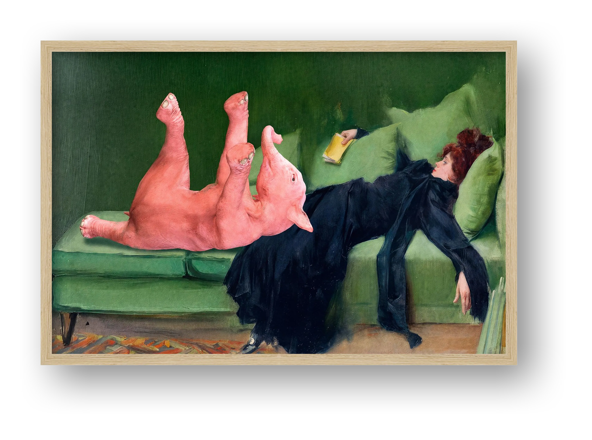 Dream On // After The Party — framed