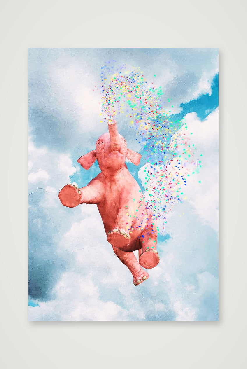 Dream On // Confetti — 70×100cm, 28×39" Print only