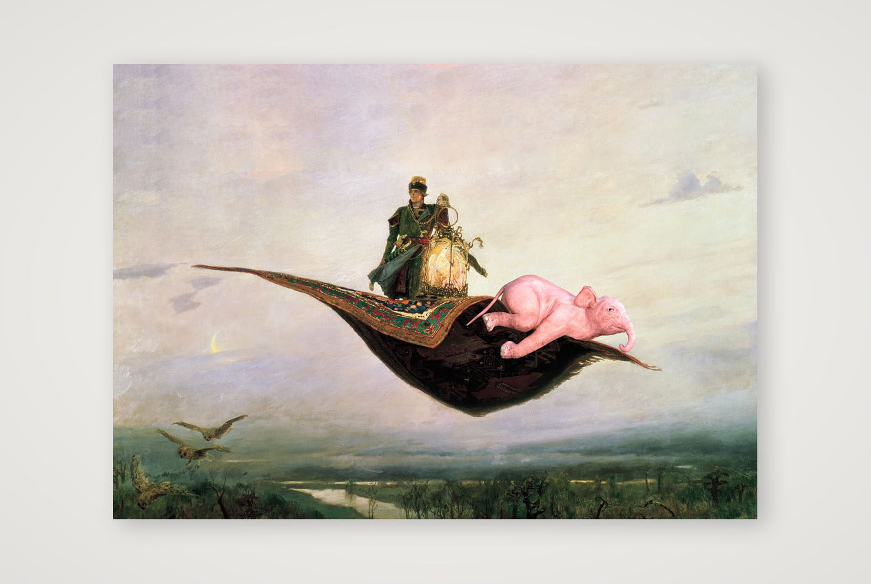 Dream On // Flying Carpet — A4 (30×21cm, 12×8") Print only
