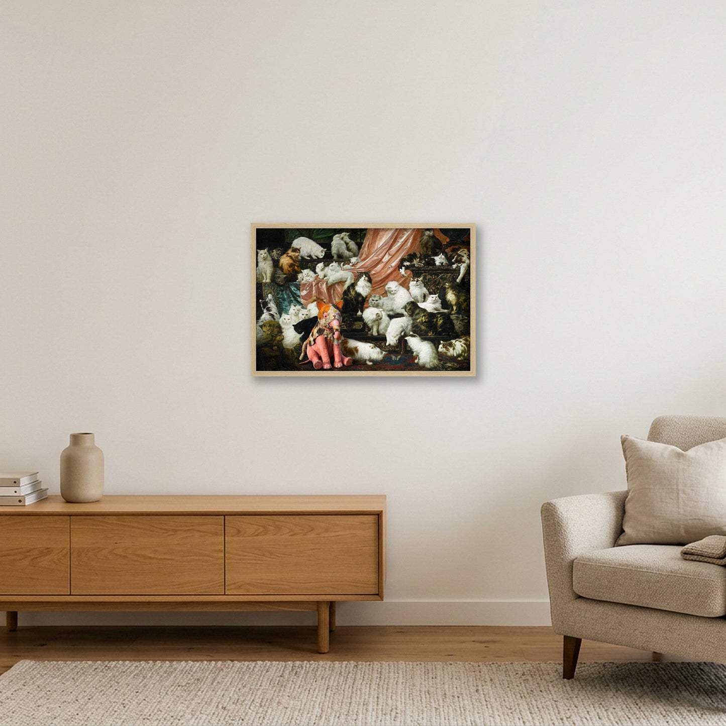 Dream On // My_Wife's_Lovers — 60×40cm, 24×16" Oak Frame