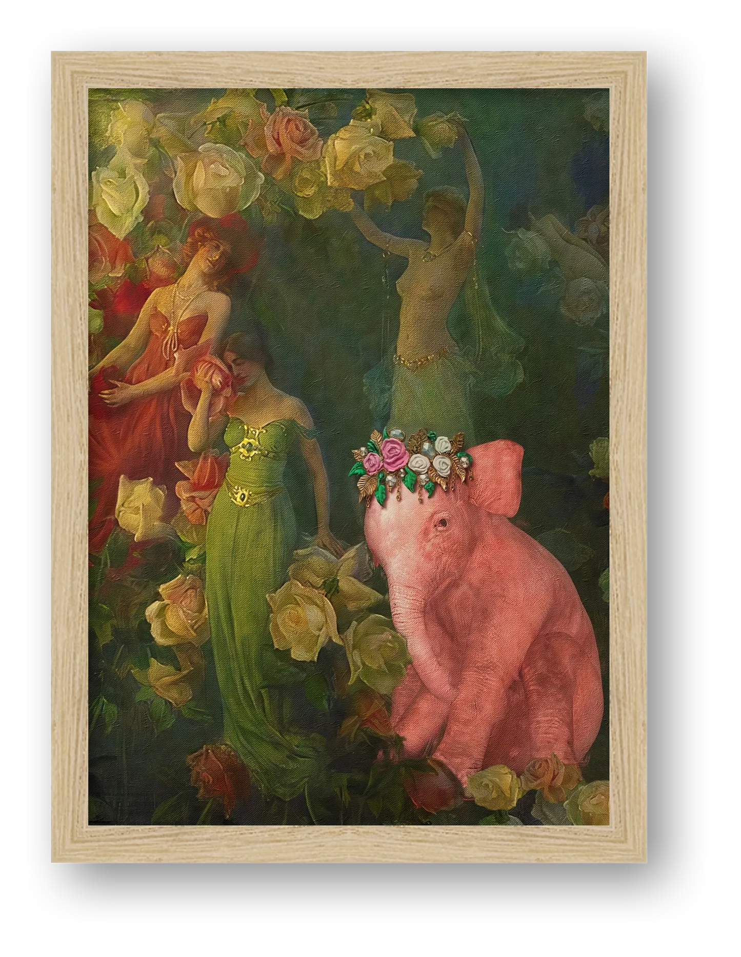 Dream On // The Perfume of Roses — framed