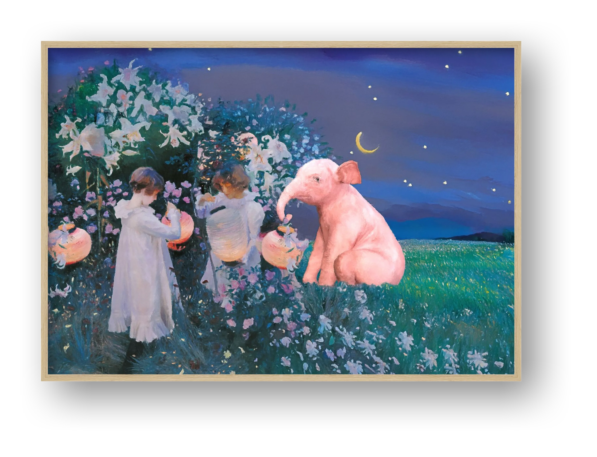 Dream On // Night On Earth — framed