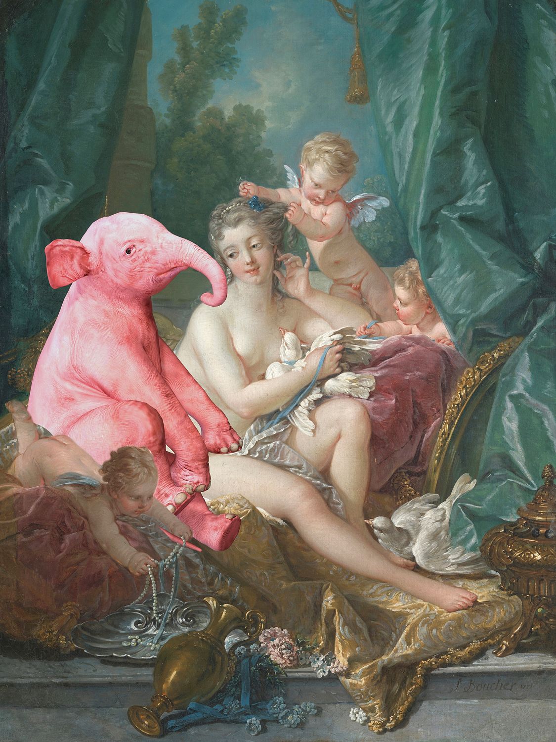 Dream On // The Toilette of Venus