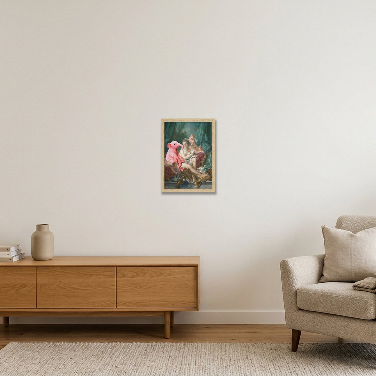 Dream On // The Toilette of Venus — A4 (21×30cm, 8×12") Oak Frame