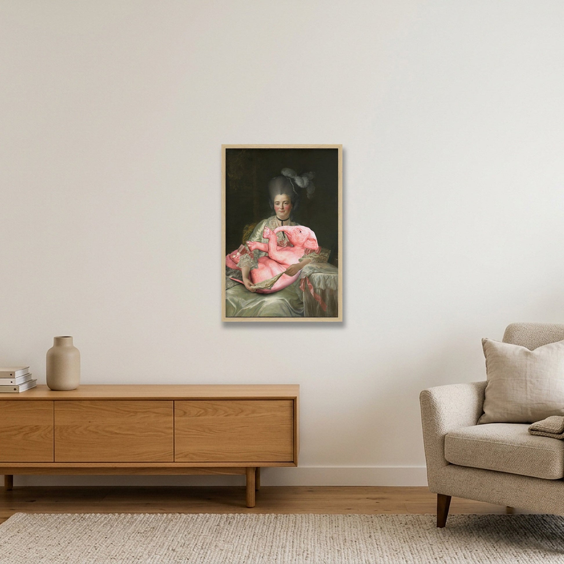 Dream On // Marie — 40×60cm, 16×24" Oak Frame