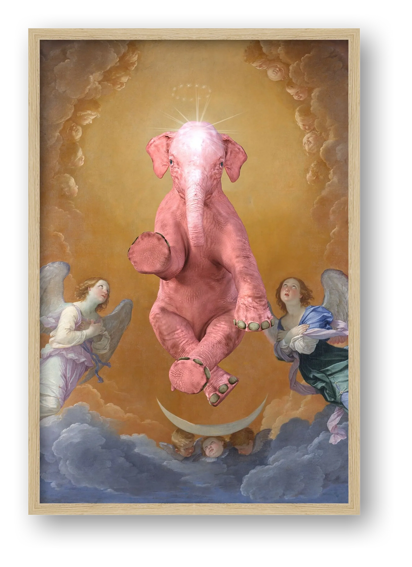 Dream On // The Immaculate One — framed