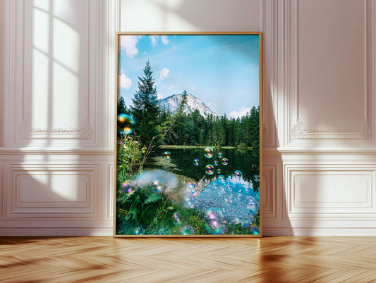 Soapbubble Studies // Pfarrteich,Austria 2025 | Fine Art Photography Print