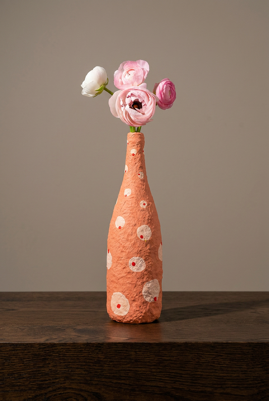 Paradise V Papermaché Vase 2026