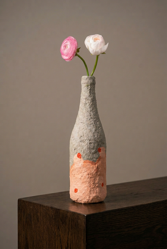 Paradise III Papermaché Vase 2026