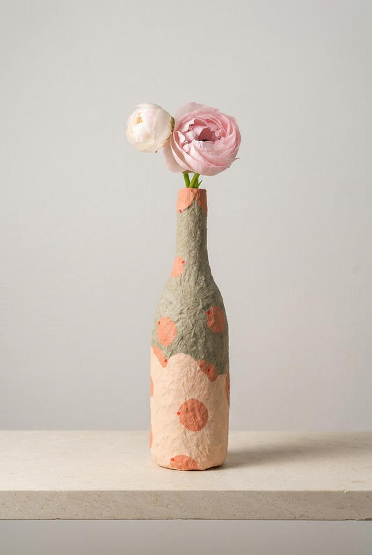 Paradise II Papermaché Vase 2026