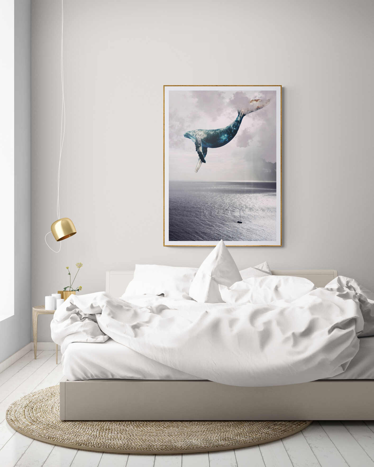 Flying Whale XL-Museum Sized Print