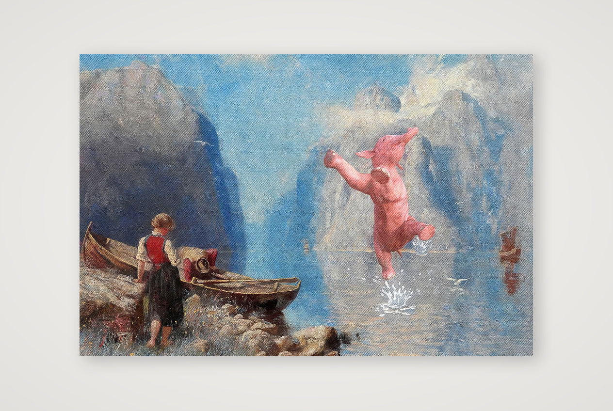 Dream On // Fjord — 45×30cm, 18×12" Print only