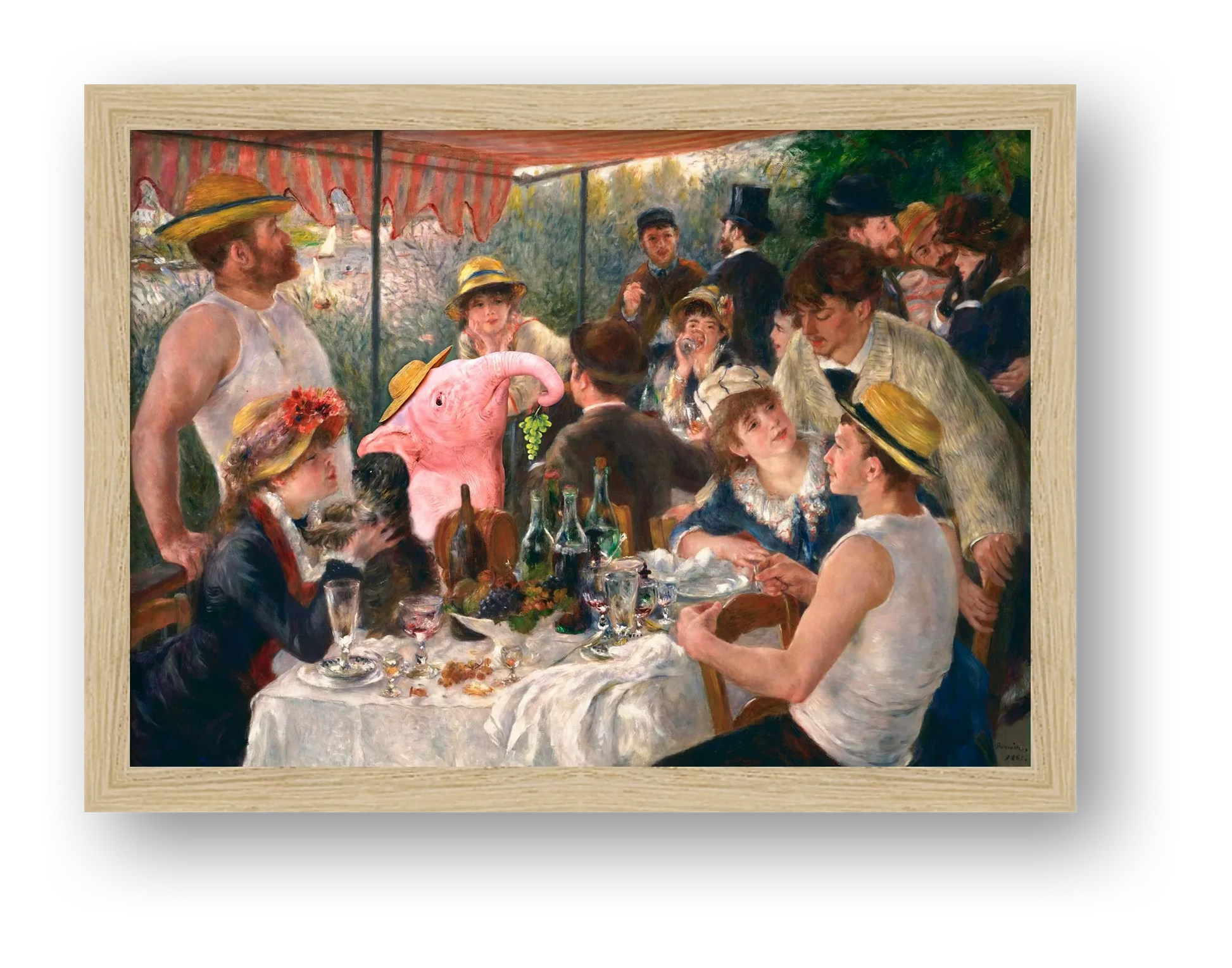 Dream On // Luncheon of the Boating Party — framed
