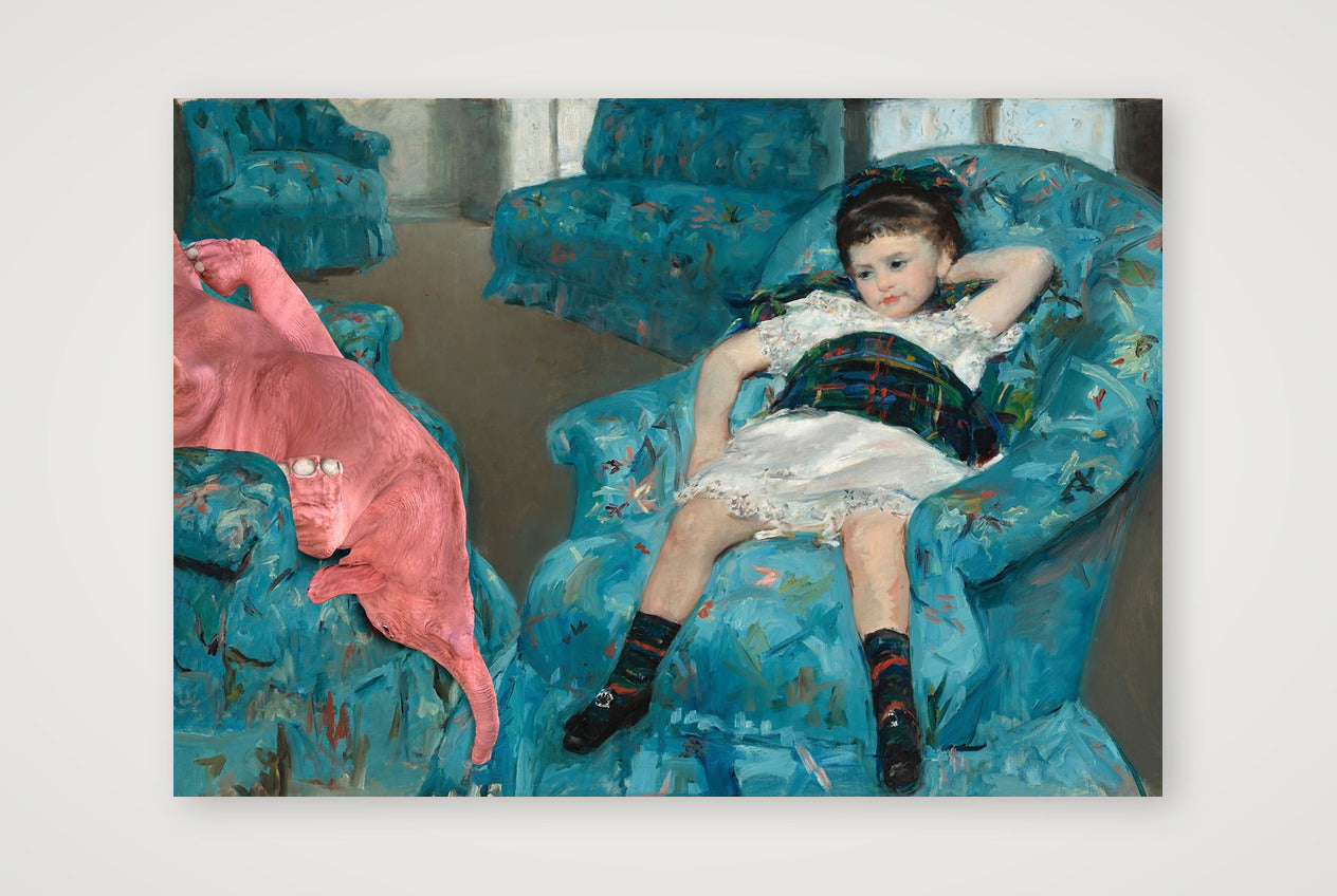 Dream On // Little Girl  — A4 (30×21cm, 12×8") Print only