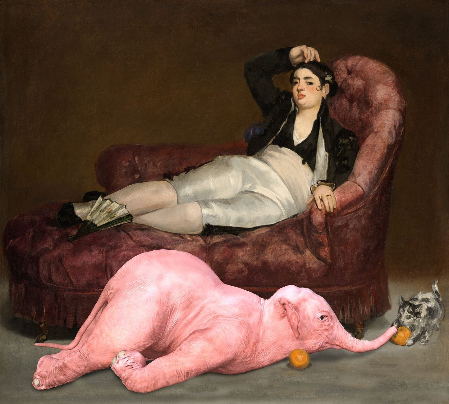 Dream On // Reclining Young Woman
