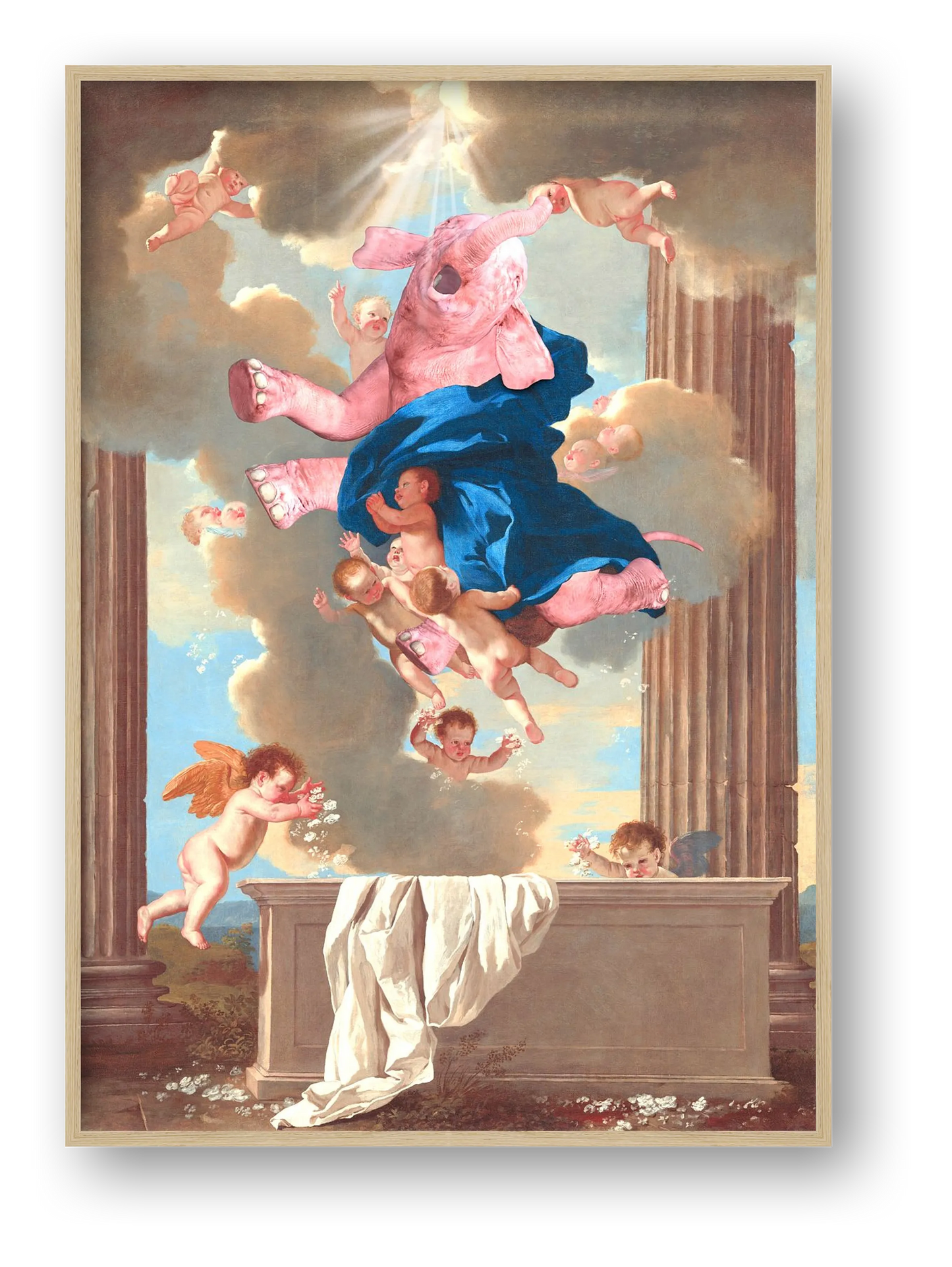 Dream On // The Assumption — framed