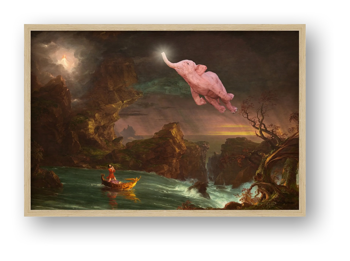 Dream On // Voyage of Life — framed