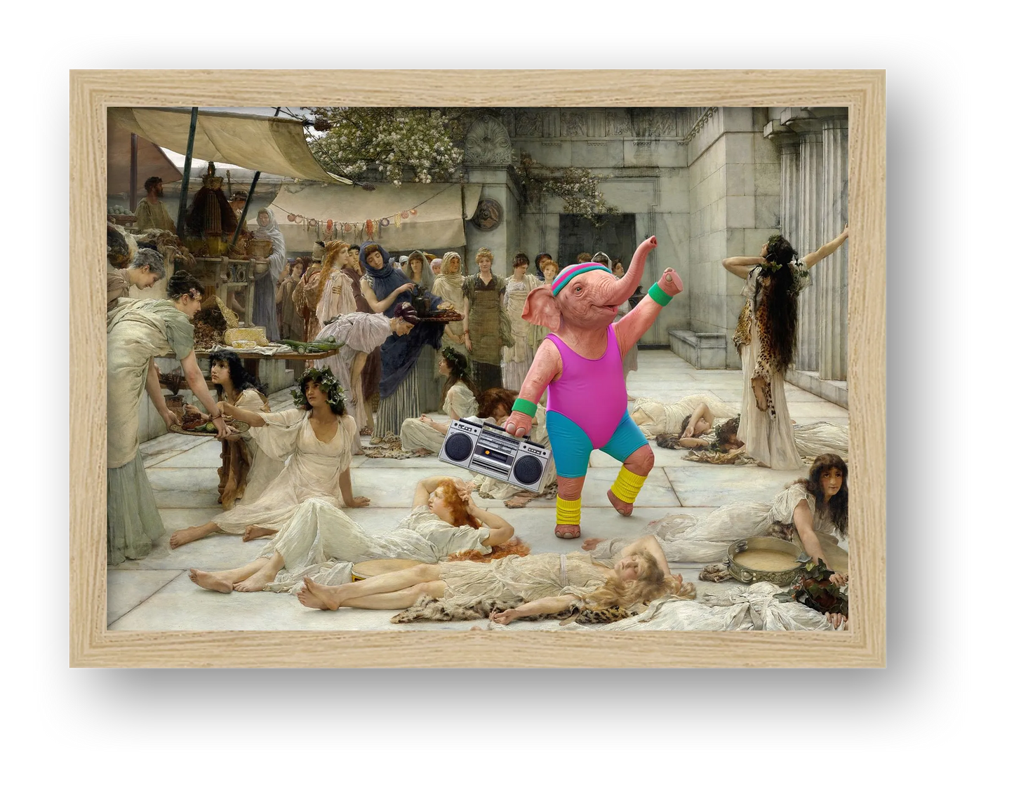 Dream On Woman of Amphissa  — framed