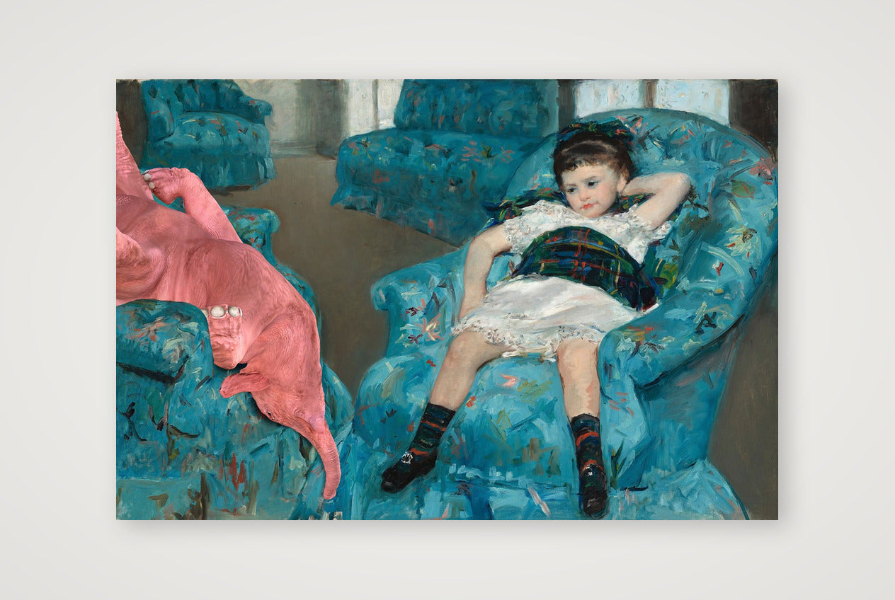 Dream On // Little Girl  — 45×30cm, 18×12" Print only