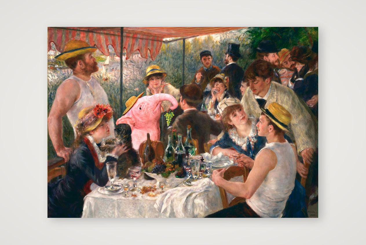 Dream On // Luncheon of the Boating Party — A4 (30×21cm, 12×8") Print only