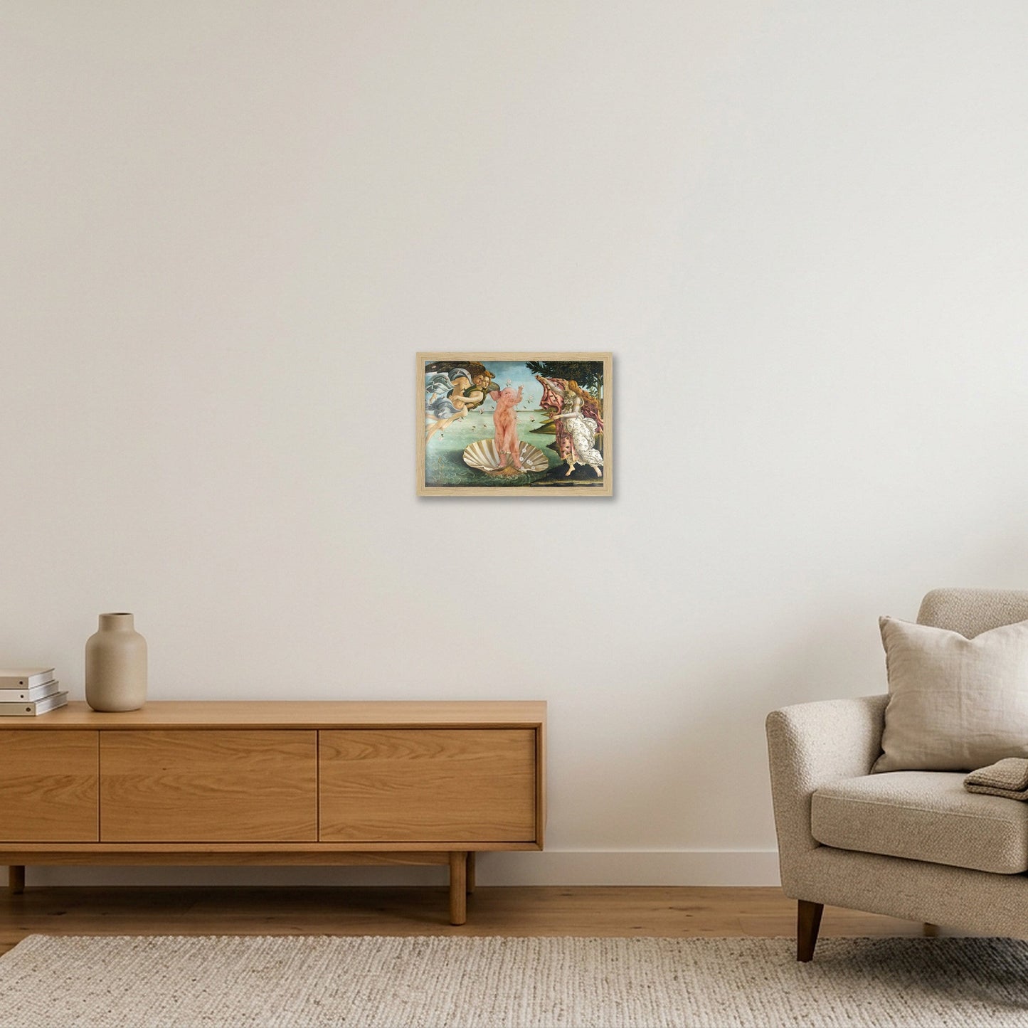 Dream On // Venus — A4 (30×21cm, 12×8") Oak Frame