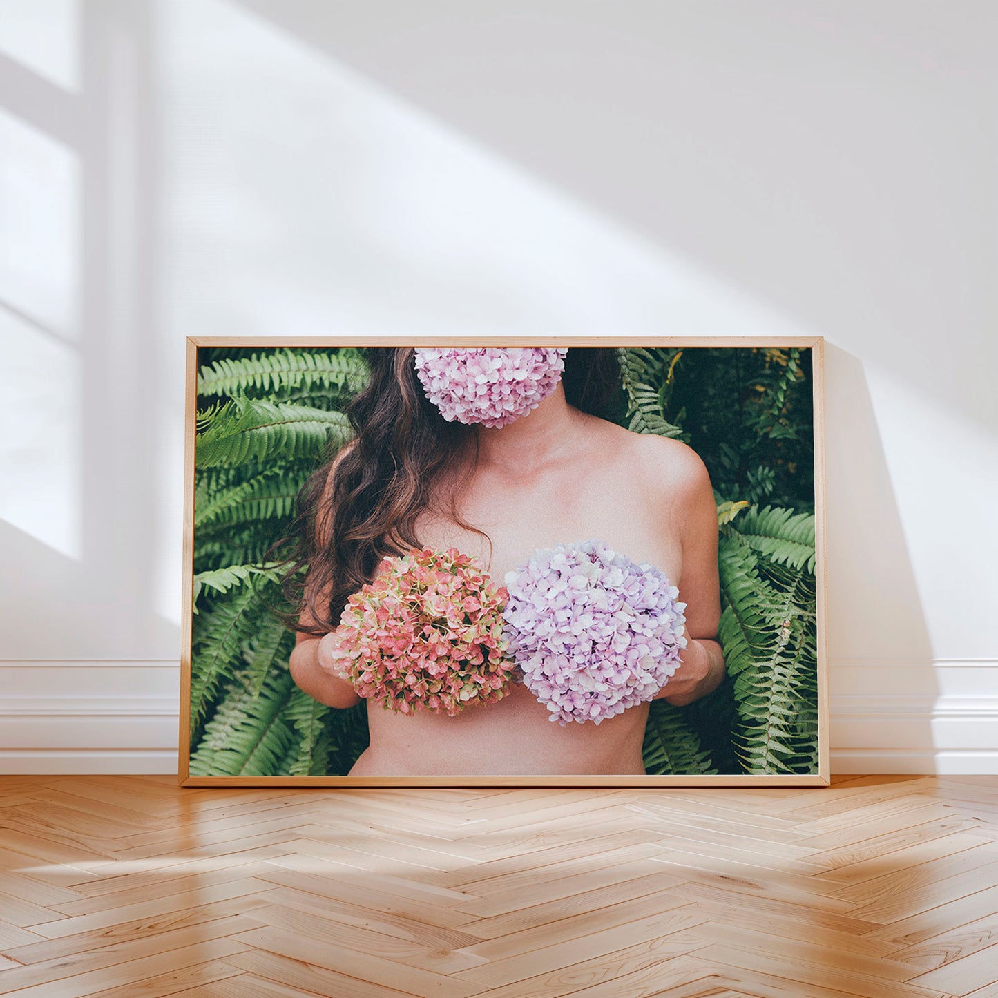 Selfie with Flowers